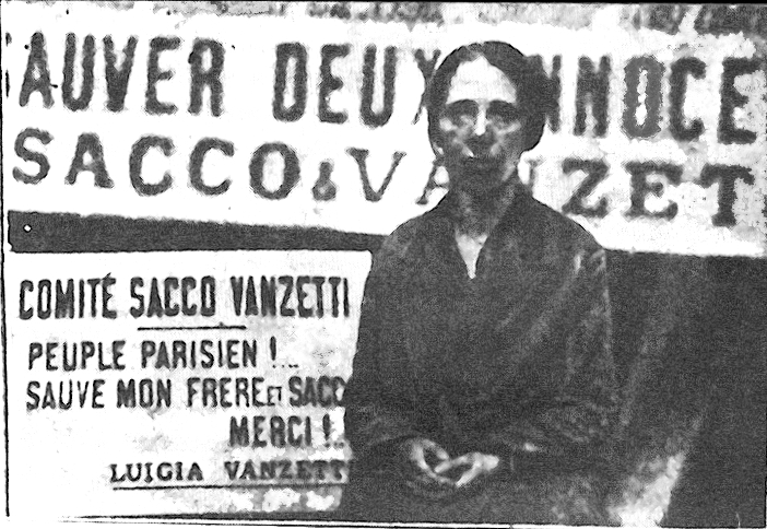 Luigina Vanzetti a Parigi