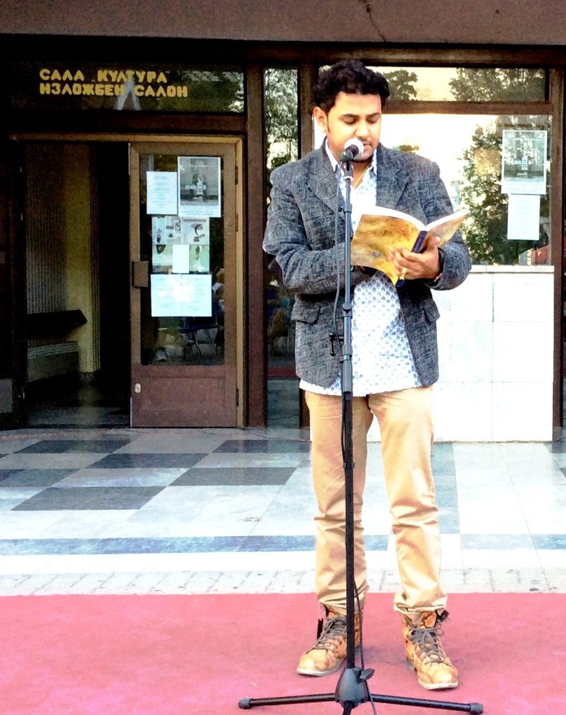 SONNET MONDAL READING POETRY AT ORHID  2014