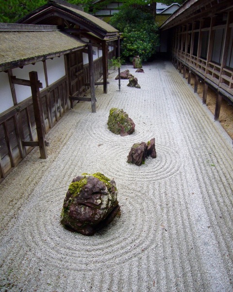 Giardino zen del tempio di Ryoanji (Kyoto)