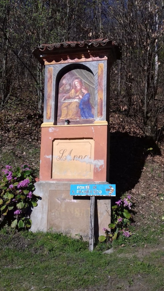 Pilone di sant'Anna posto di blocco all' entrata di Prea