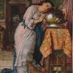 Isabella and the Pot of Basil by William Holman Hunt, 1868 (Public Domain)