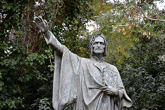 Cesare Zocchi Monumento a Dante 1921 