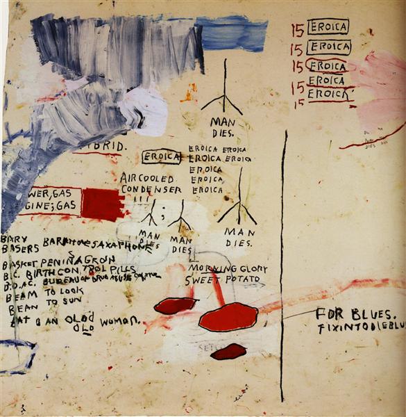 J. M. Basquiat-Eroica I,1987