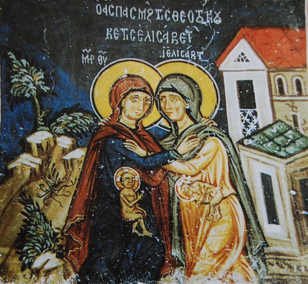 Elisabetta e la Madre di Dio (Pelendri - Cipro