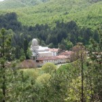 monastero e panorama